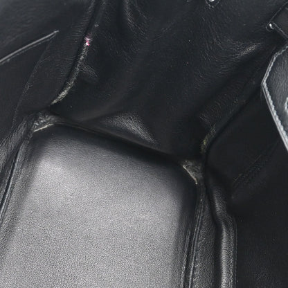 Hermes Black Swift Birkin 30 Handbag