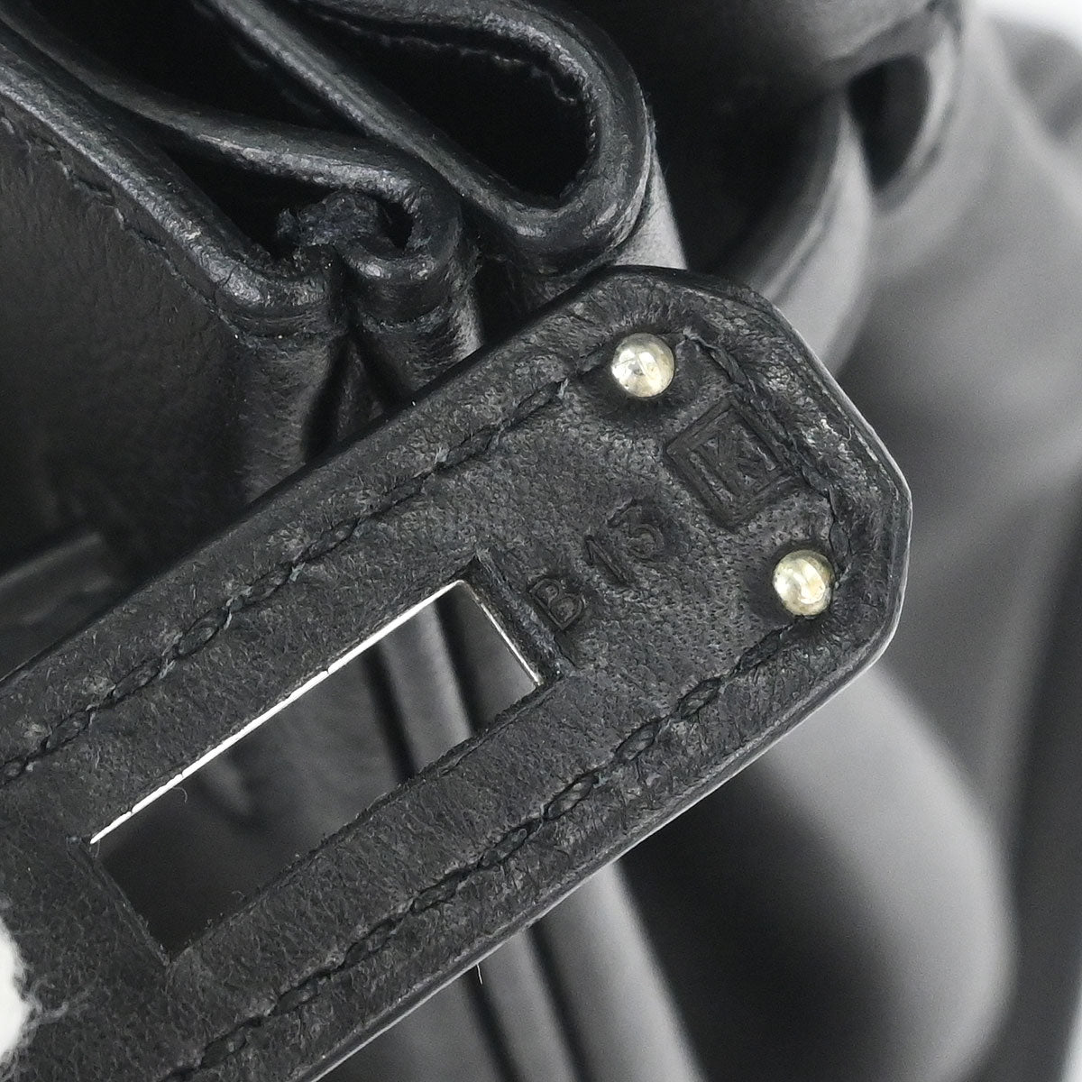 Hermes Black Swift Birkin 30 Handbag