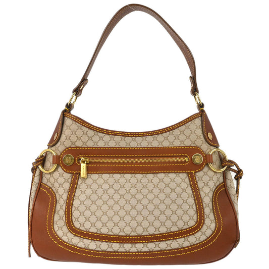 Celine * Beige Macadam Handbag