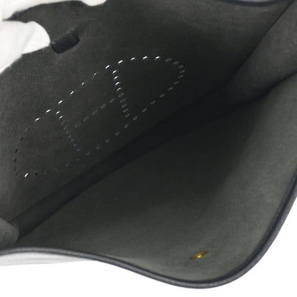 Hermes Black Togo Evelyne 1 GM Shoulder Bag