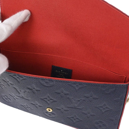 Louis Vuitton Navy Monogram Pochette Felicie Shoulder Bag M64099