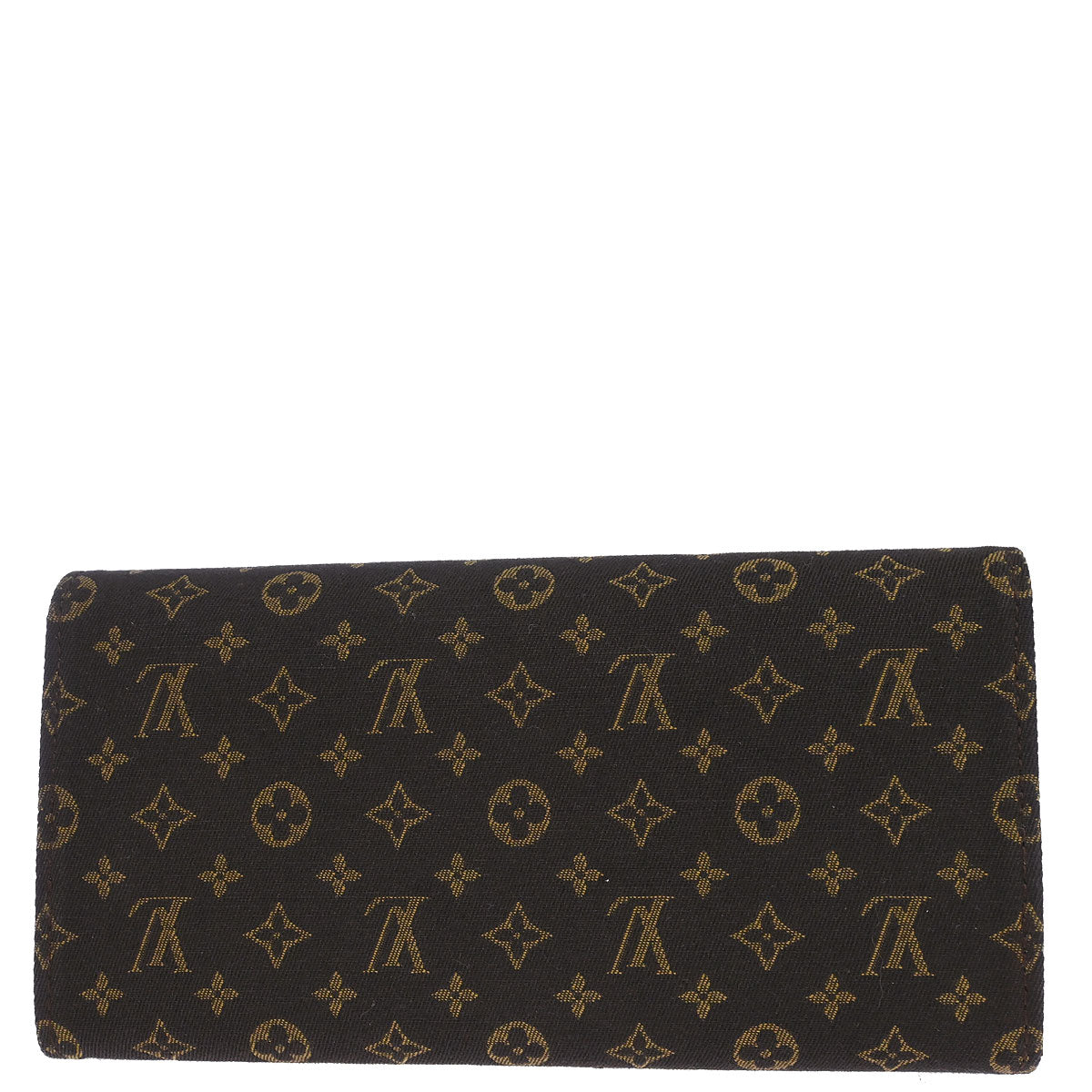 Louis Vuitton Monogram Mini Lin Portefeuille Sarah Wallet M95234