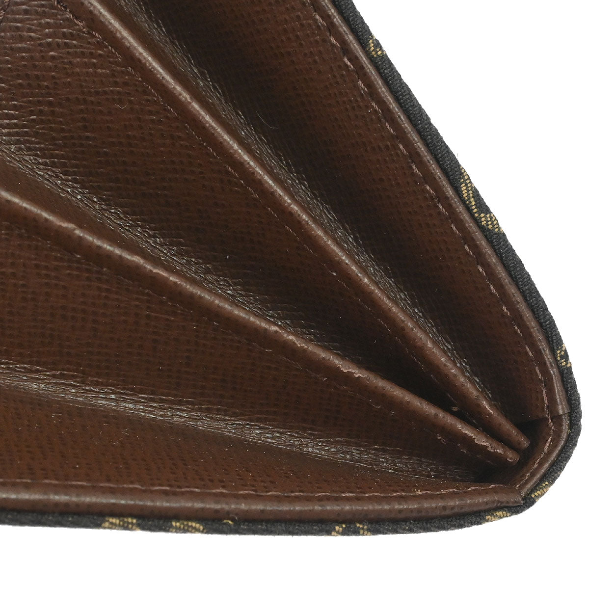 Louis Vuitton Monogram Mini Lin Portefeuille Sarah Wallet M95234