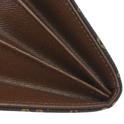 Louis Vuitton Monogram Mini Lin Portefeuille Sarah Wallet M95234