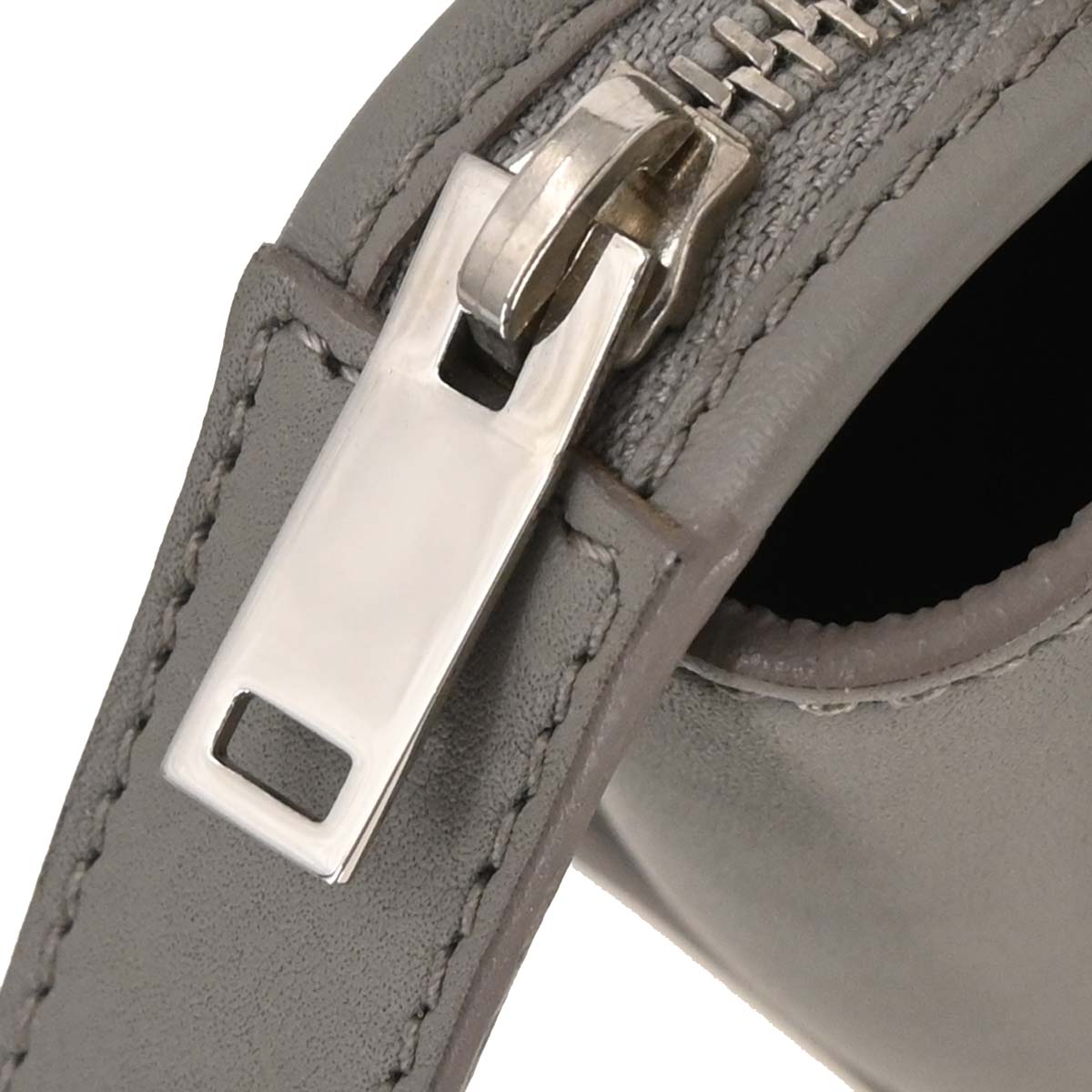 Saint Laurent Gray Calfskin Toy Cabas Shoulder Bag