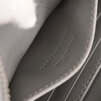 Saint Laurent Gray Calfskin Toy Cabas Shoulder Bag