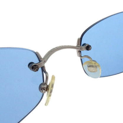 Chanel Sunglasses Eyewear Blue Small Good