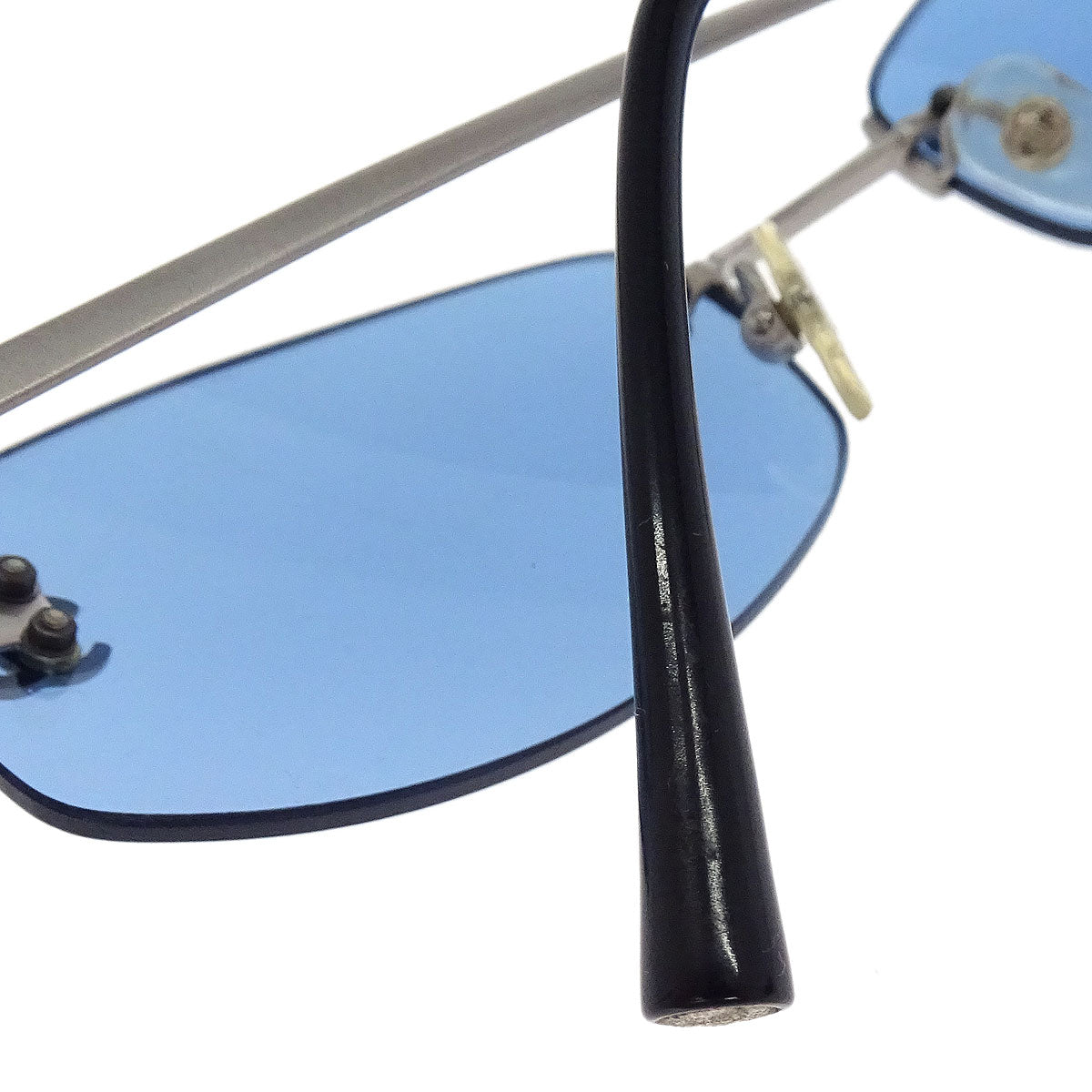 Chanel Sunglasses Eyewear Blue Small Good