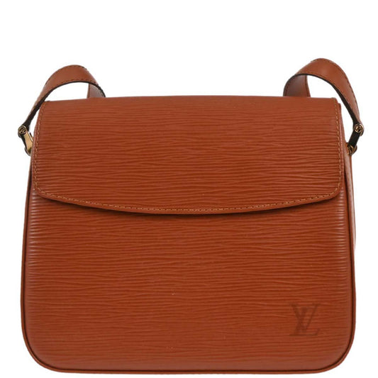 Louis Vuitton Brown Epi Buci Shoulder Bag M52203