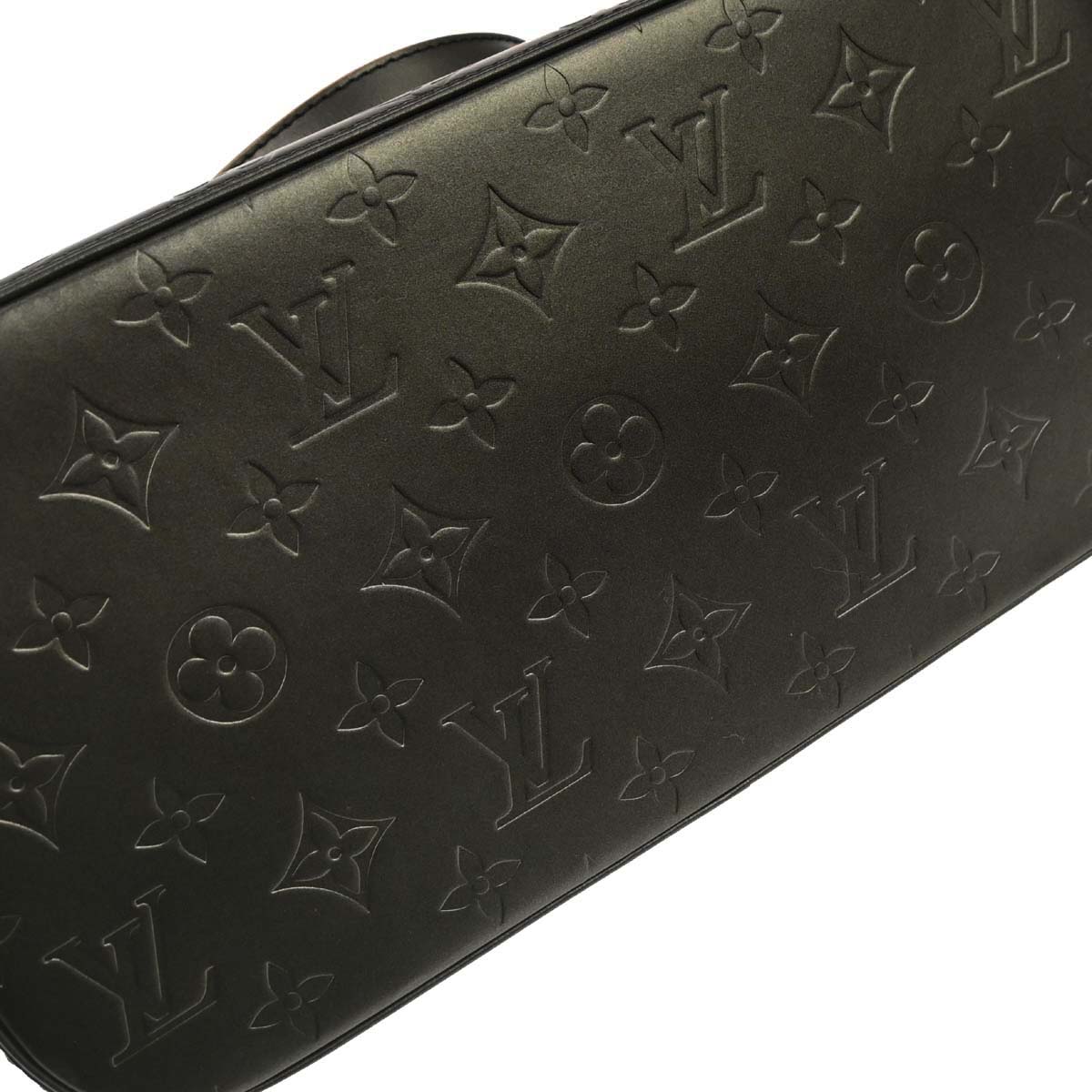 Louis Vuitton Black Monogram Mat Stockton Tote Handbag M55112