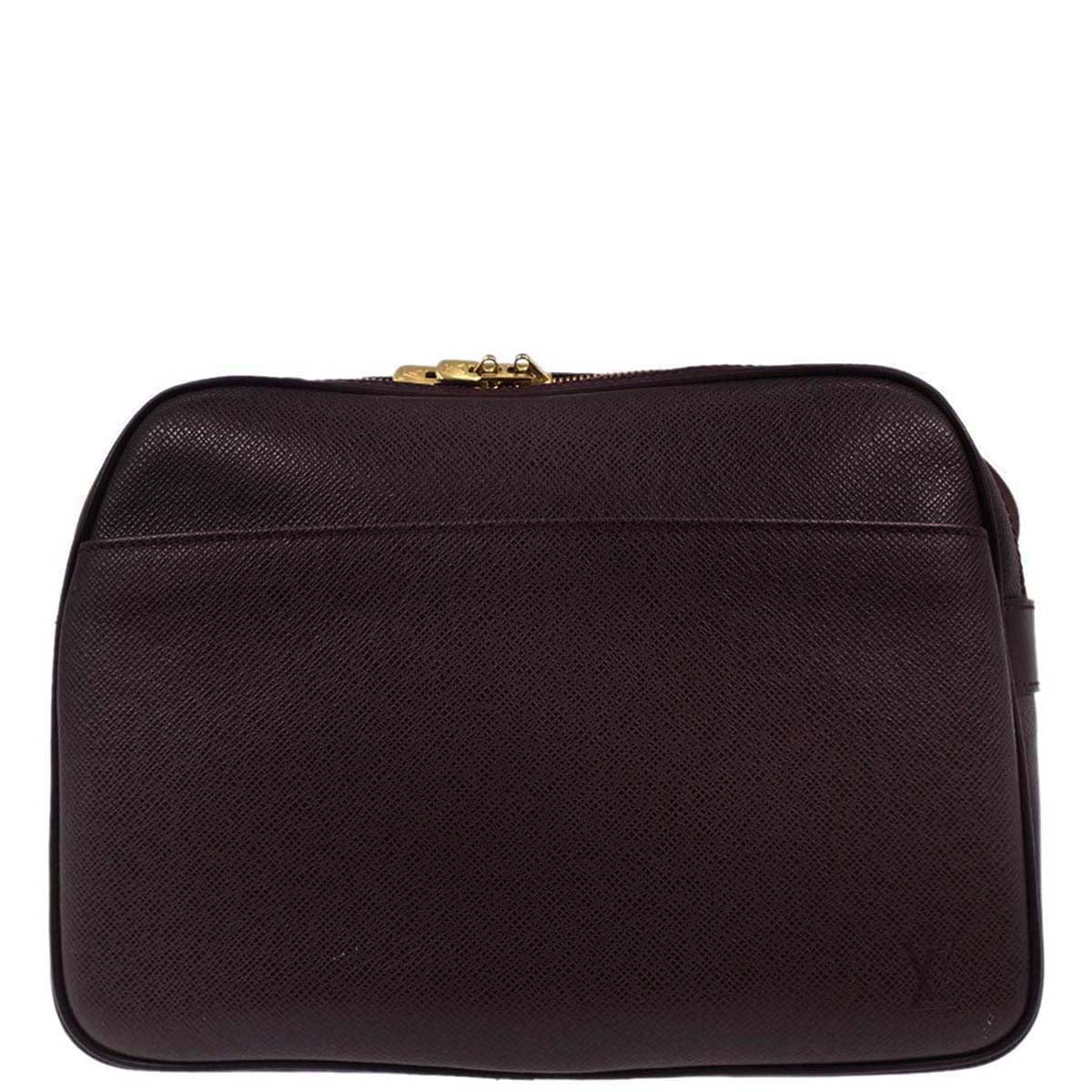 Louis Vuitton Purple Taiga Reporter PM Shoulder Bag M30156