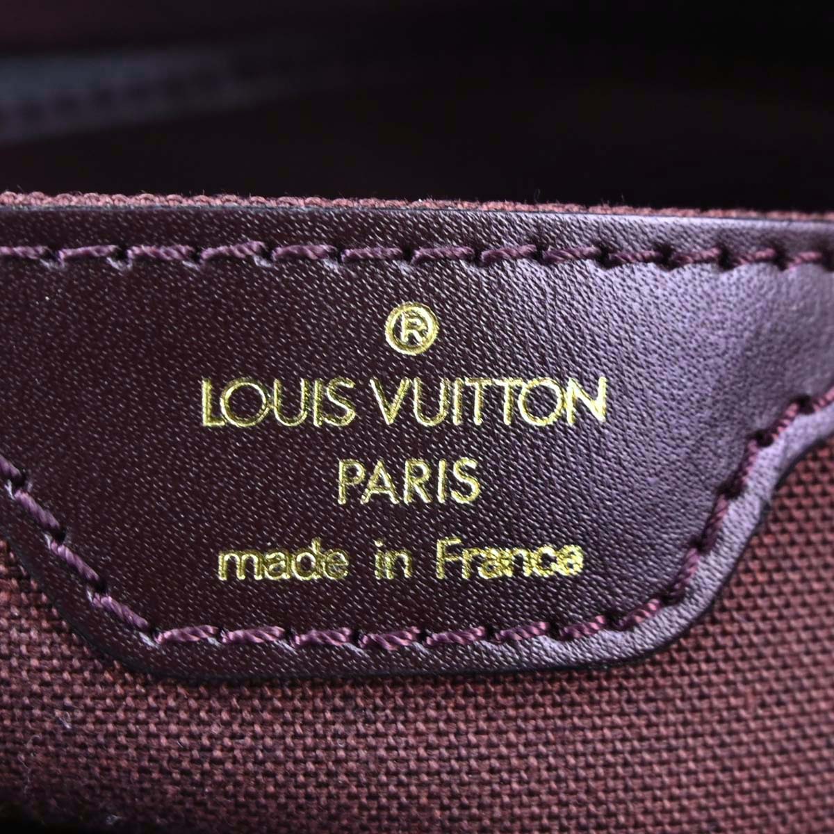 Louis Vuitton Purple Taiga Reporter PM Shoulder Bag M30156