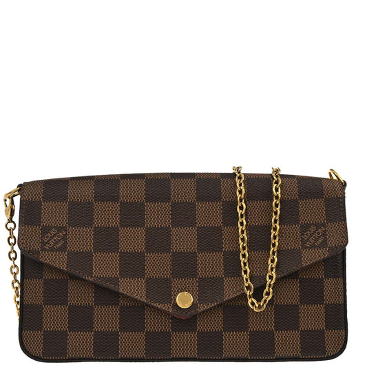 Louis Vuitton 2019 Damier Pochette Felicie Shoulder Bag N40492