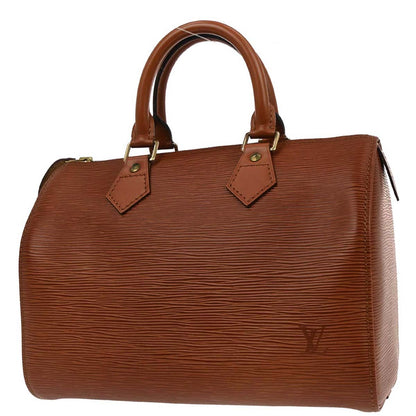 Louis Vuitton Brown Epi Speedy 25 Handbag M43013