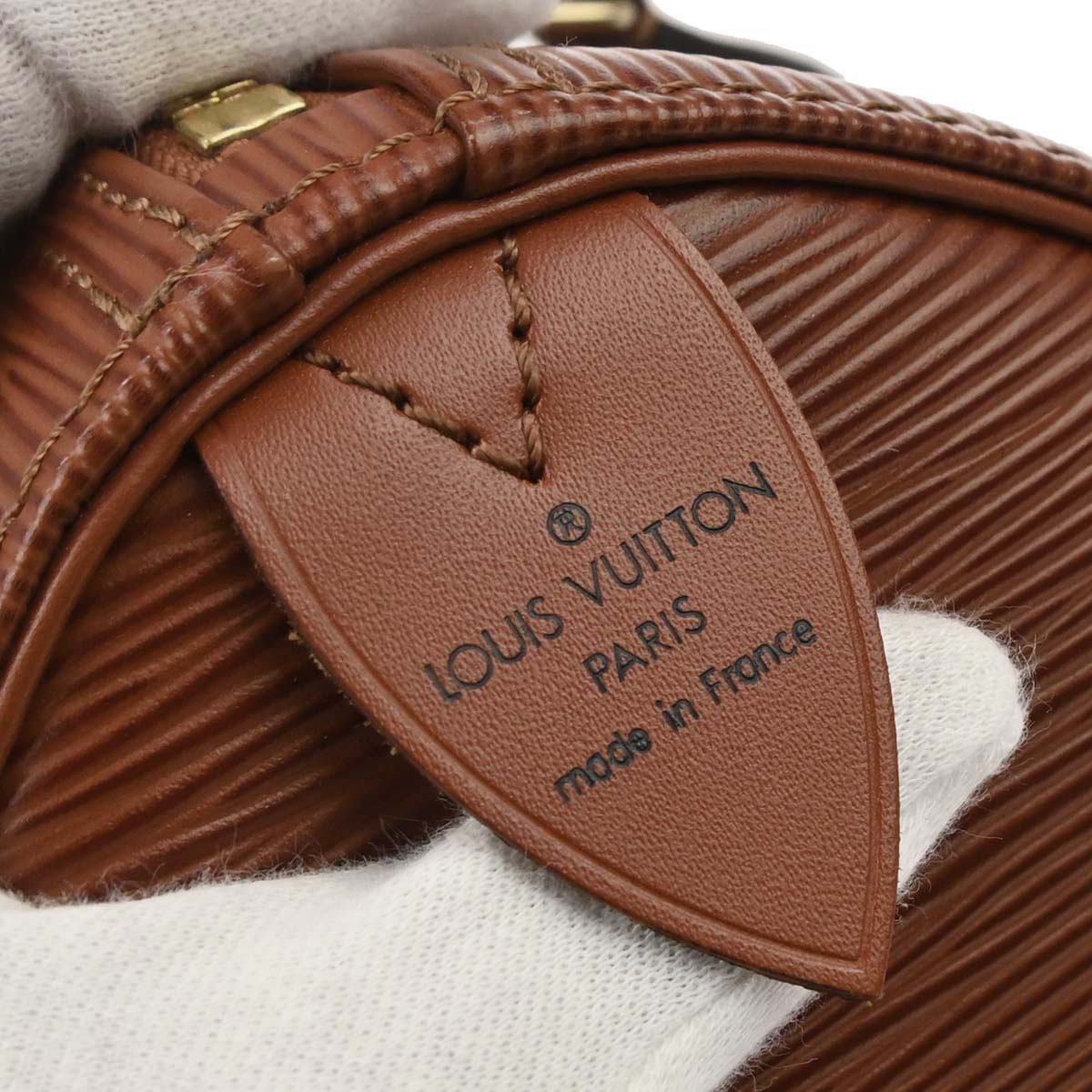 Louis Vuitton Brown Epi Speedy 25 Handbag M43013