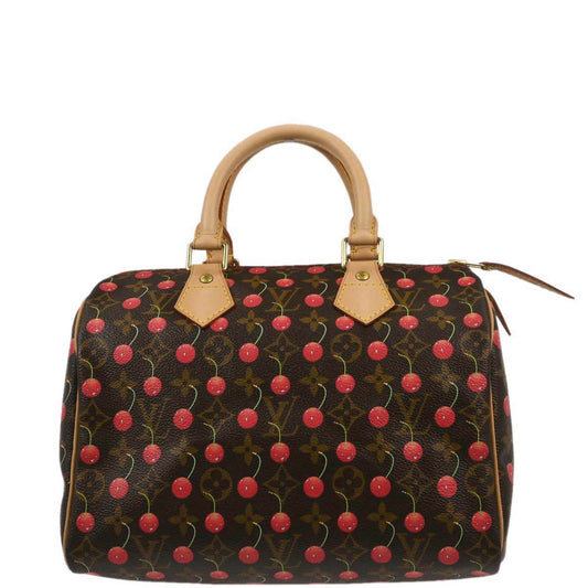Louis Vuitton 2005 Monogram Cherry Speedy 25 Handbag M95009