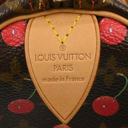 Louis Vuitton 2005 Monogram Cherry Speedy 25 Handbag M95009