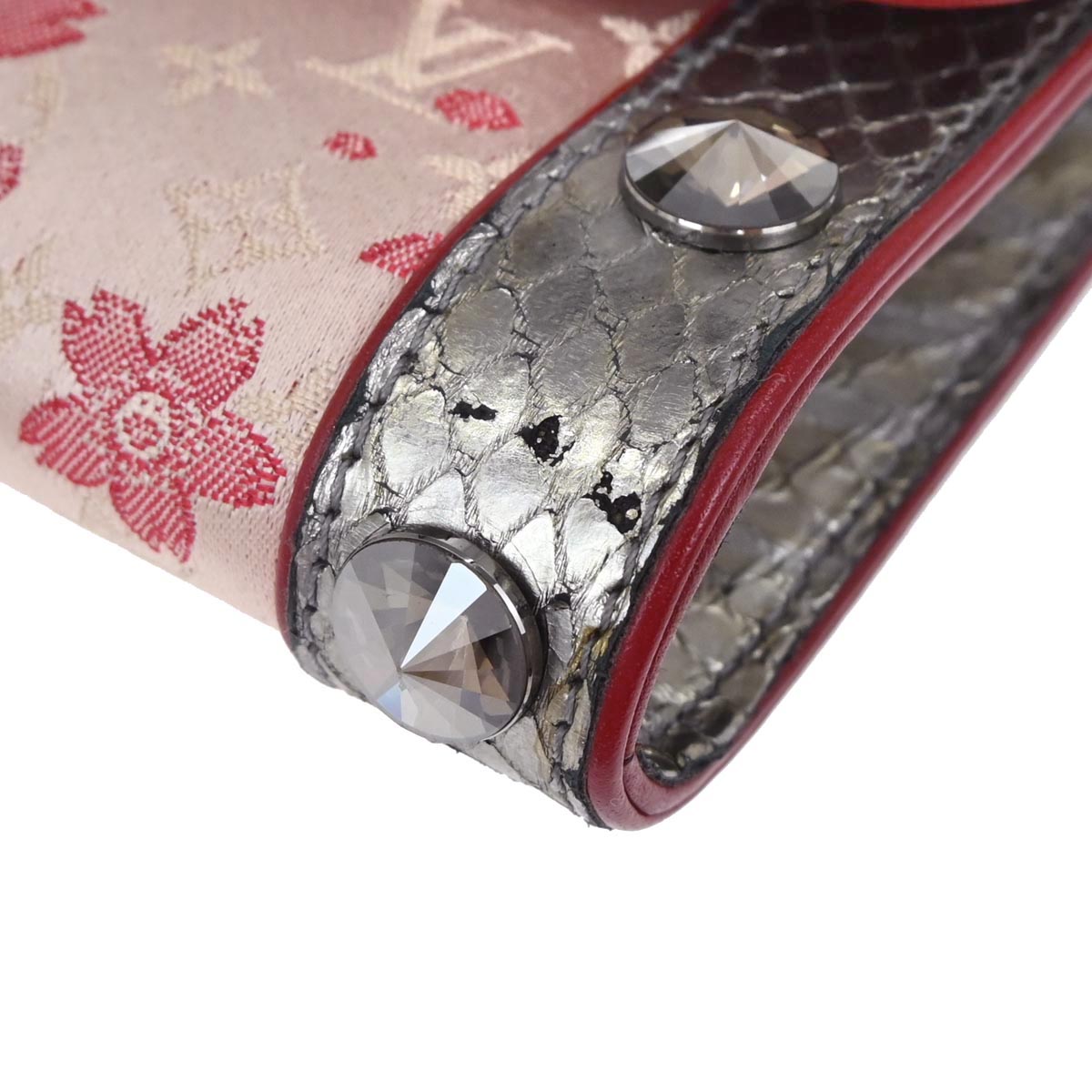 Louis Vuitton 2003 Python Monogram Cherry Blossom Amarene M92586