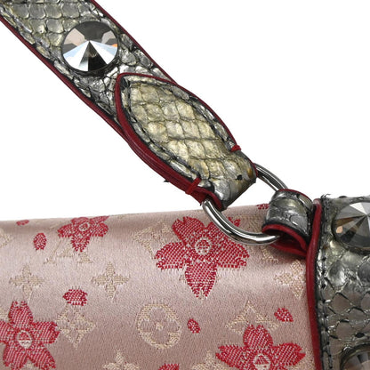 Louis Vuitton 2003 Python Monogram Cherry Blossom Amarene M92586