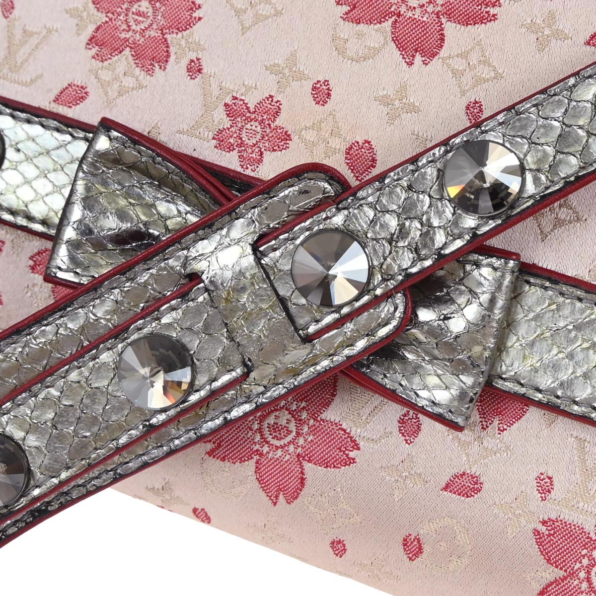 Louis Vuitton 2003 Python Monogram Cherry Blossom Amarene M92586