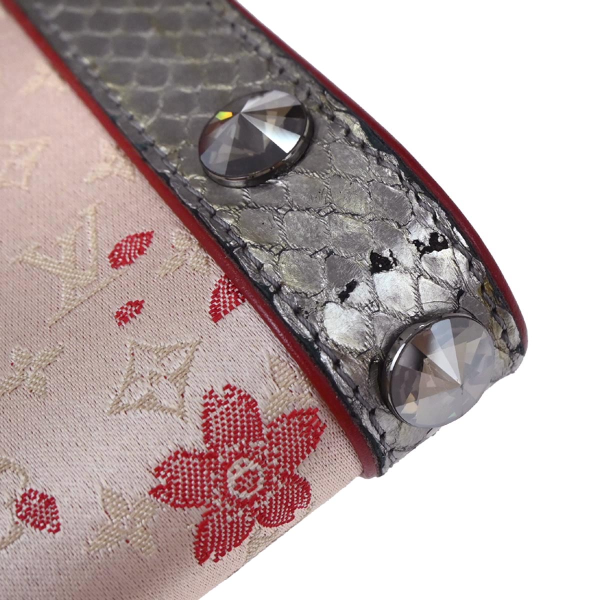 Louis Vuitton 2003 Python Monogram Cherry Blossom Amarene M92586