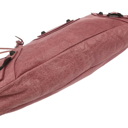 Balenciaga Pink Lambskin The First 2way Shoulder Handbag