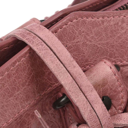 Balenciaga Pink Lambskin The First 2way Shoulder Handbag