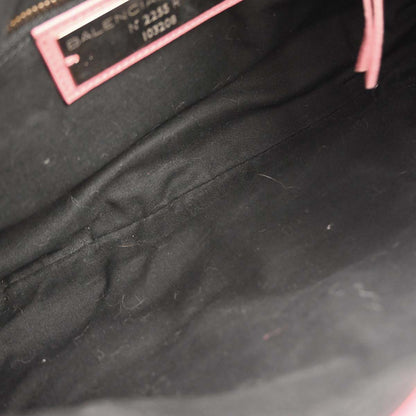 Balenciaga Pink Lambskin The First 2way Shoulder Handbag