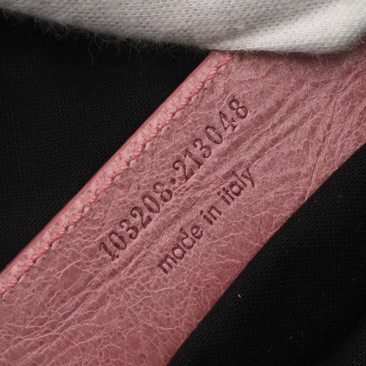 Balenciaga Pink Lambskin The First 2way Shoulder Handbag