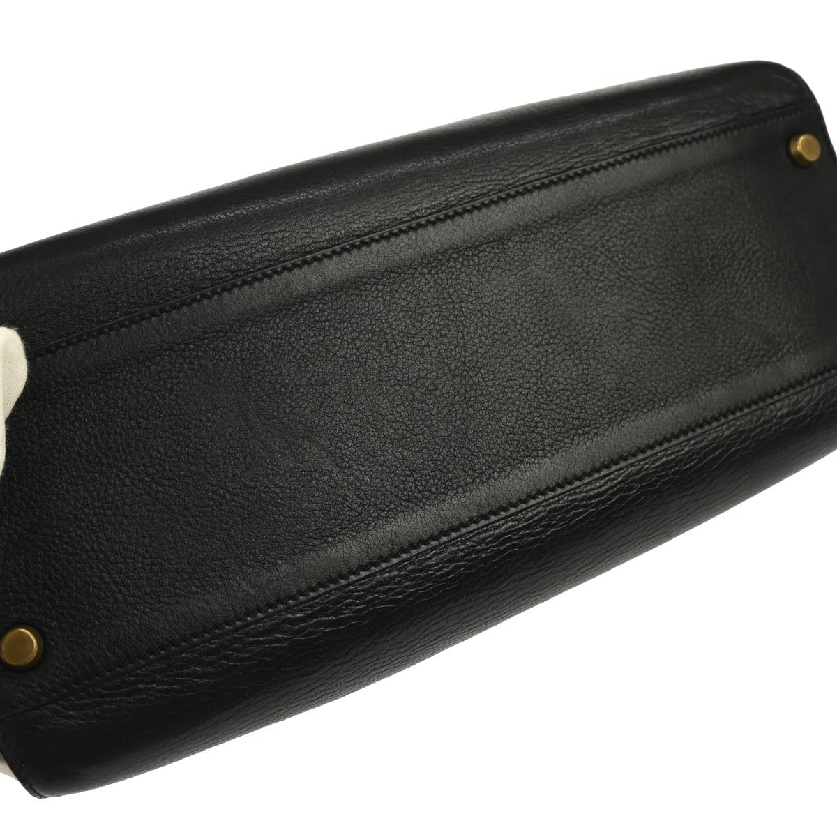 Hermes Black Ardennes Kelly Sport GM Shoulder Bag