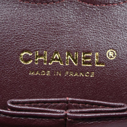 Chanel 2019 Black Lambskin Medium Classic Double Flap Shoulder Bag