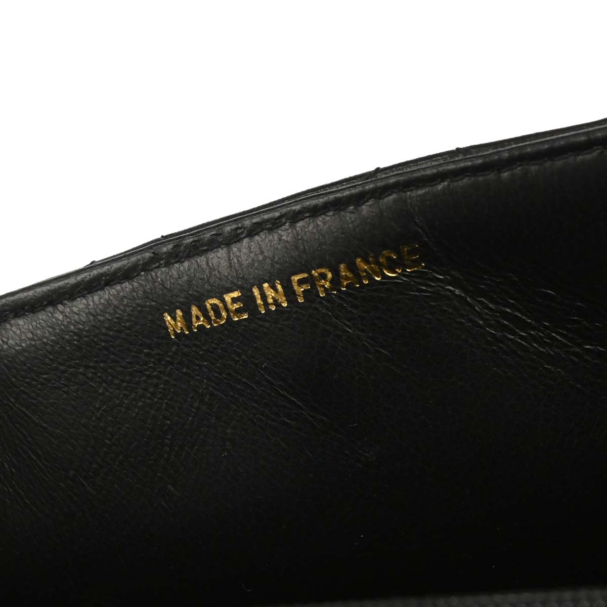 Chanel 1994-1996 Black Lambskin Mini Square Flap Handbag 17