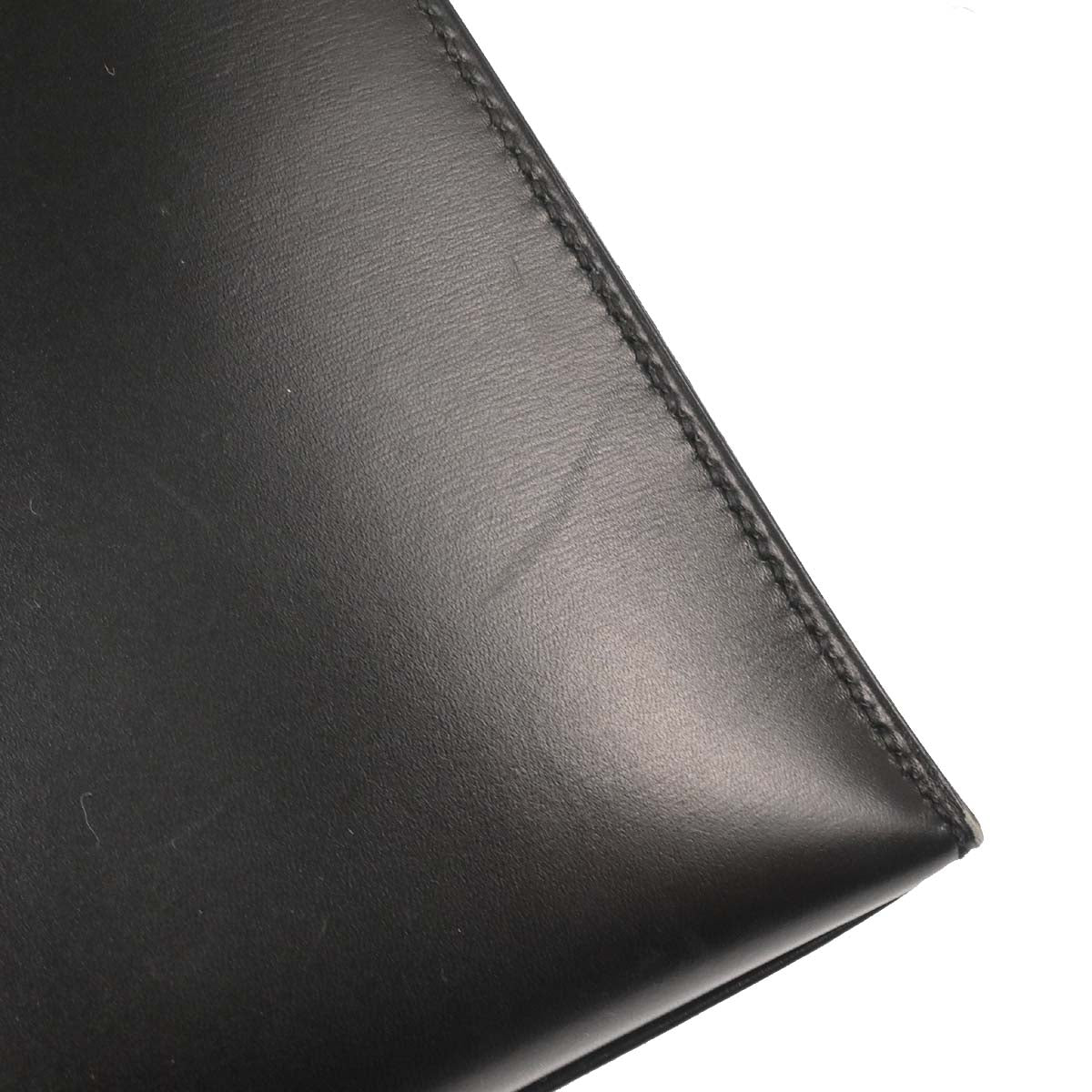 Hermes Black Box Calf Kelly 35 Sellier 2way Shoulder Handbag