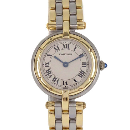 Cartier Panthere Vendome SM 3-Row 24mm Ref.166920 Quartz Watch 18KYG SS