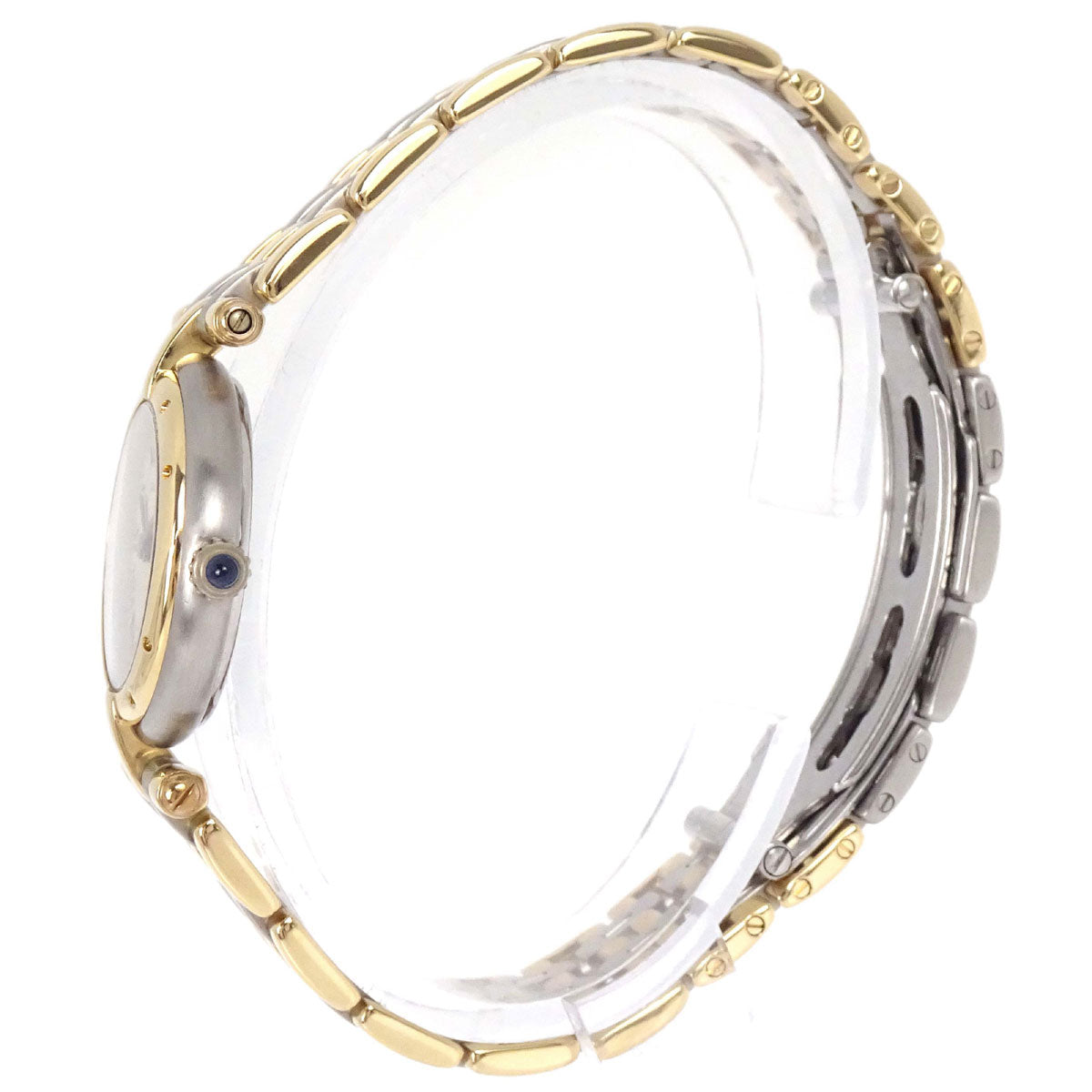 Cartier Panthere Vendome SM 3-Row 24mm Ref.166920 Quartz Watch 18KYG SS