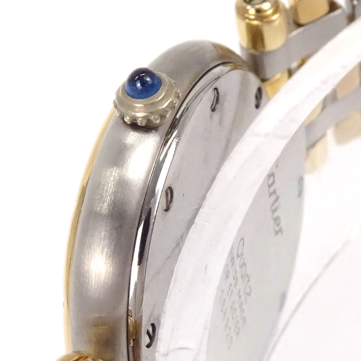 Cartier Panthere Vendome SM 3-Row 24mm Ref.166920 Quartz Watch 18KYG SS