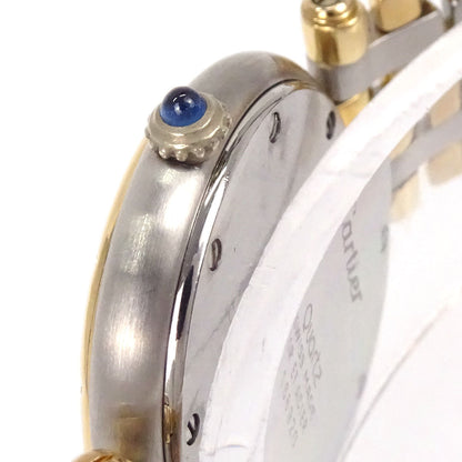 Cartier Panthere Vendome SM 3-Row 24mm Ref.166920 Quartz Watch 18KYG SS