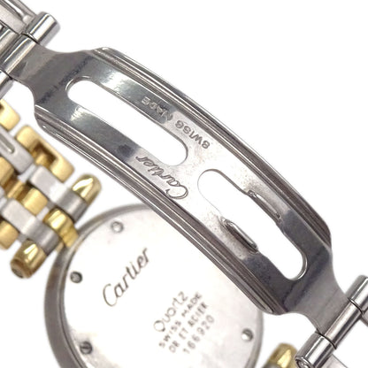Cartier Panthere Vendome SM 3-Row 24mm Ref.166920 Quartz Watch 18KYG SS