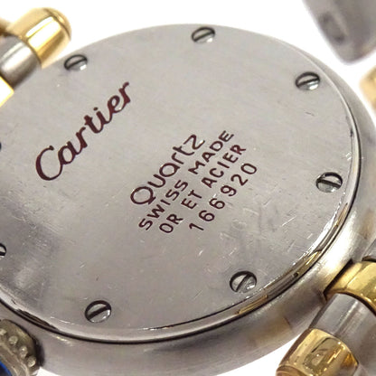 Cartier Panthere Vendome SM 3-Row 24mm Ref.166920 Quartz Watch 18KYG SS