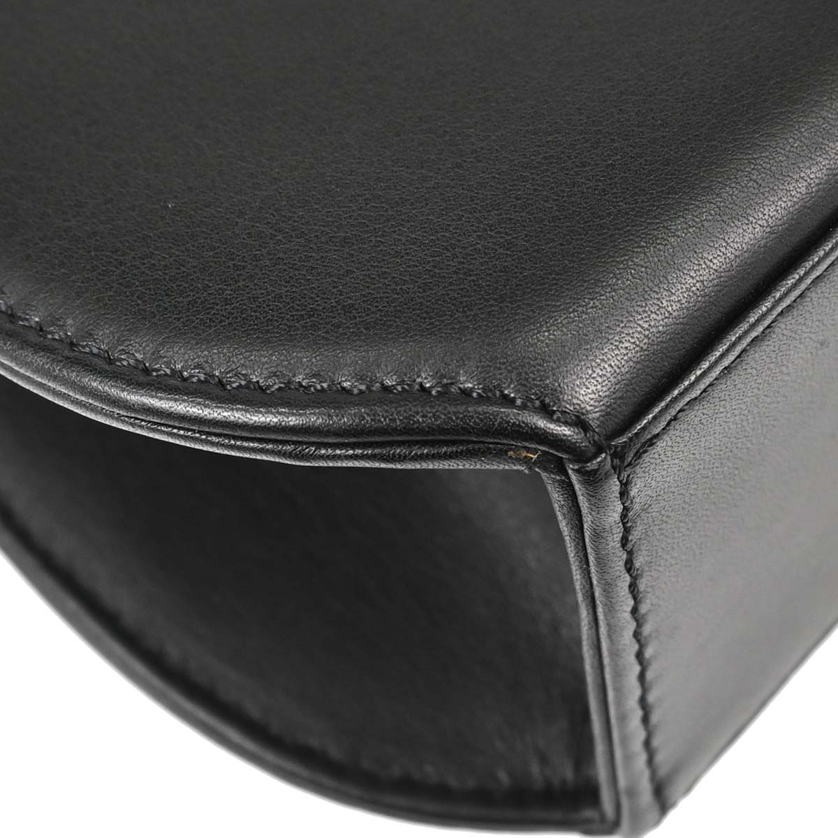 Cartier Black Leather Panthere 2way Shoulder Handbag