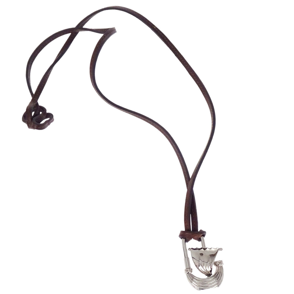 Hermes 2006 L’ Air de Paris Yacht Cadena Pendant Necklace