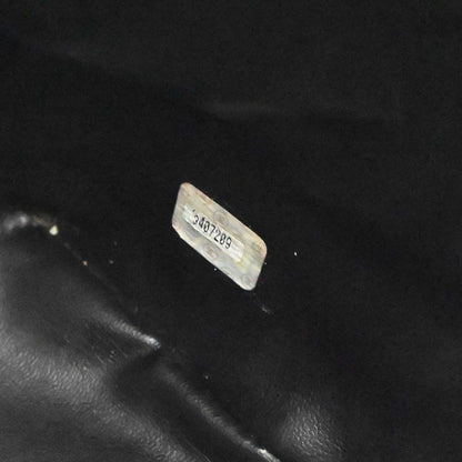 Chanel 1994-1996 Black Caviar Skin Triple CC Drawstring Shoulder Bag