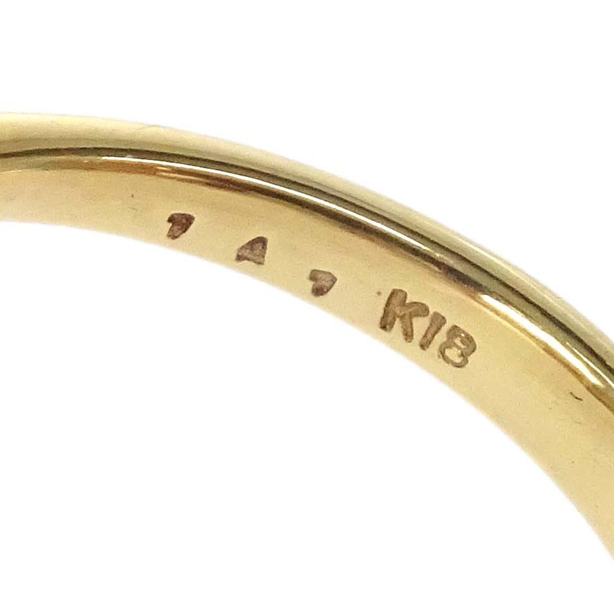 Heart Ring 18K Diamond Gold #48 Jewelry