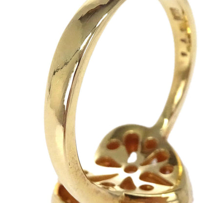 Heart Ring 18K Diamond Gold #48 Jewelry