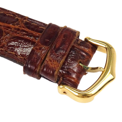 Cartier * Must Tank Vermeil LM Ref.66958 23mm Quartz Watch SV925