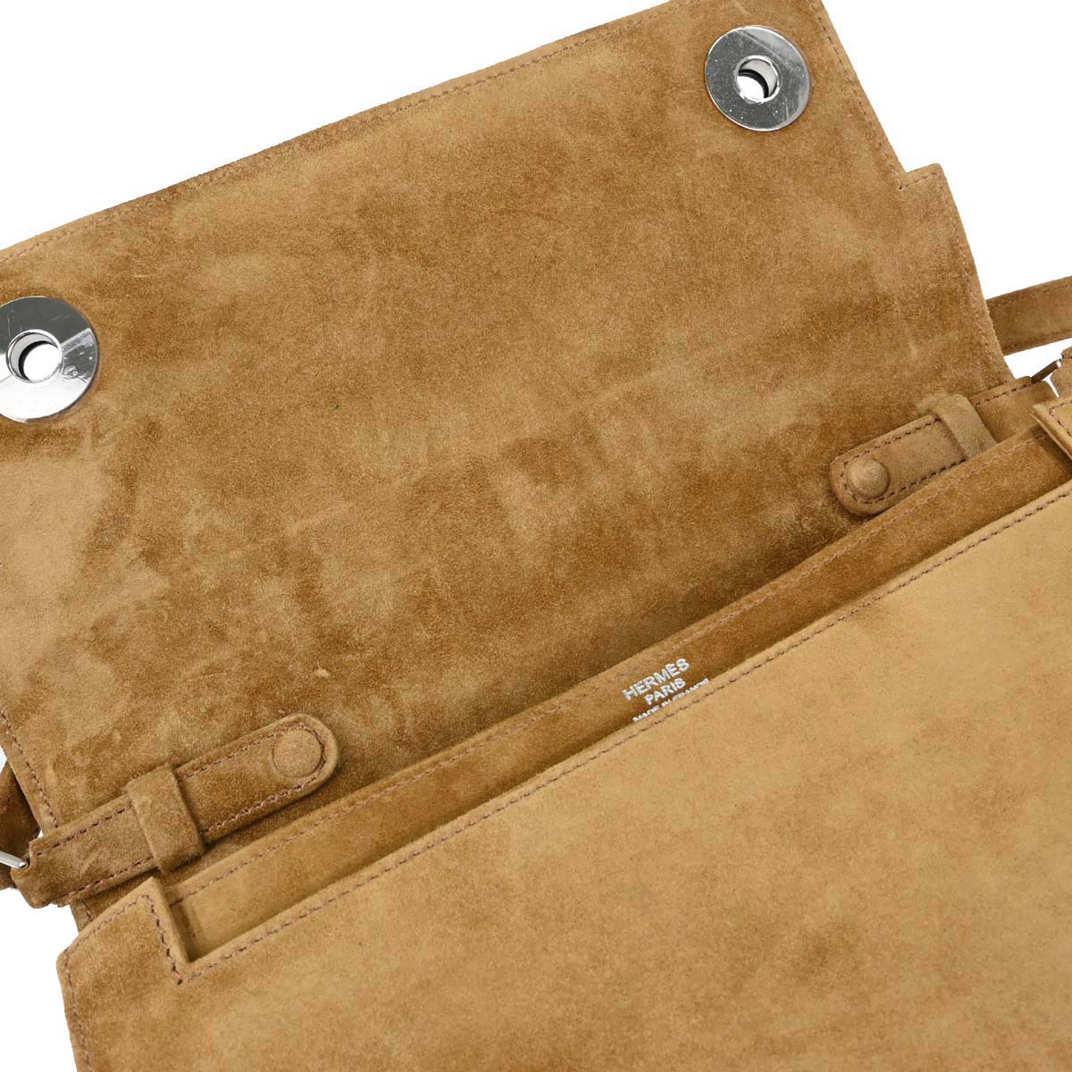 Hermes Beige Doblis Piano Duo Handbag