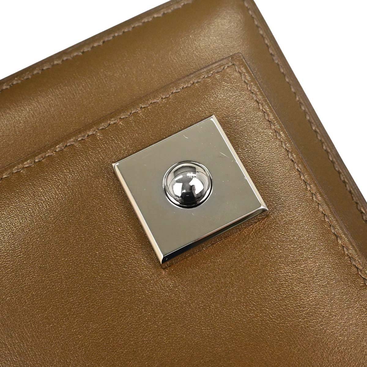 Hermes Toundra Box Calf Piano Duo Handbag