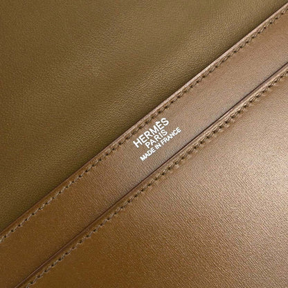 Hermes Toundra Box Calf Piano Duo Handbag