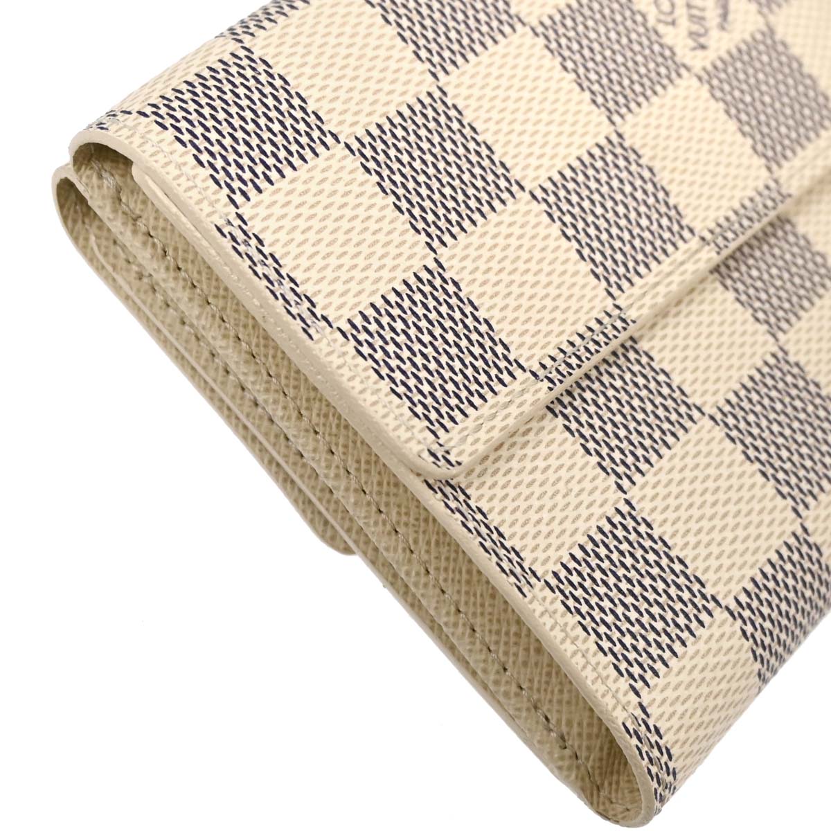 Louis Vuitton Damier Azur Portefeuille Elise Bifold Wallet N61733