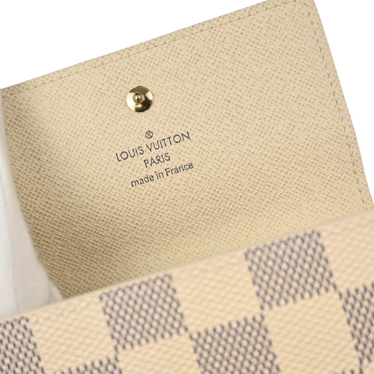 Louis Vuitton Damier Azur Portefeuille Elise Bifold Wallet N61733